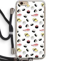 Sushi time: iPhone 6 PLUS / 6S PLUS Transparant Hoesje met koord