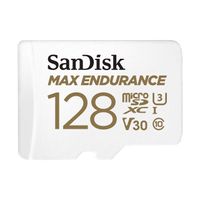 SanDisk Max Endurance flashgeheugen 128 GB MicroSDXC UHS-I Klasse 10