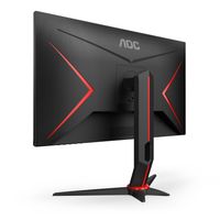 AOC 24G2SU/BK computer monitor 60,5 cm (23.8") 1920 x 1080 Pixels Full HD Zwart, Rood - thumbnail