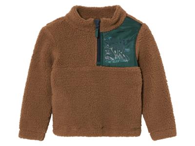 lupilu Kinder fleecetrui (122/128, Bruin)