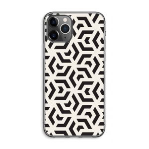 Crazy pattern: iPhone 11 Pro Max Transparant Hoesje