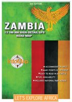 Wegenkaart - landkaart Zambia | Infomap - thumbnail