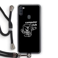 Floppyhead: Samsung Galaxy A11 Transparant Hoesje met koord