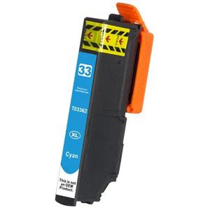 Huismerk Epson 33XL (T3362) cartridge cyaan