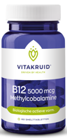 Vitakruid B12 5000 mcg Actief Methylcobalamine Vitamine