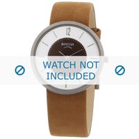 Horlogeband Boccia 3114-05 (BO3114-05-40BR) Leder Bruin - thumbnail