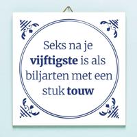 Tegeltje Seks na je vijftigste