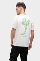 24 Uomo Heavenly Turbulence T-shirt Off-White - Maat XS - Kleur: Wit | Soccerfanshop