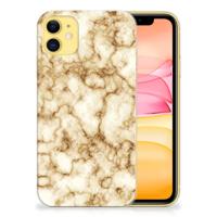 Apple iPhone 11 | TPU | Siliconen hoesje | Marmer Goud