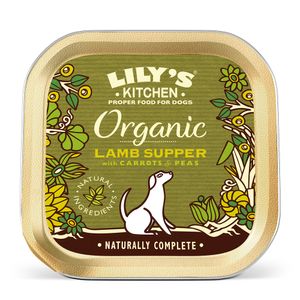 Lily's Kitchen Organic Lamb Supper Rundvlees, Lam, Varkensvlees Universeel 150 g