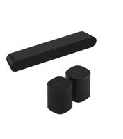 Sonos Ray 3.0 + One SL (2 x) Zwart - thumbnail