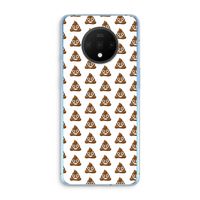 Poop emoji: OnePlus 7T Transparant Hoesje