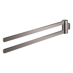 GROHE Selection 2-lids handdoekhouder 40cm draaibaar hard graphite 41063A00