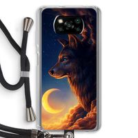 Night Guardian: Xiaomi Poco X3 NFC Transparant Hoesje met koord