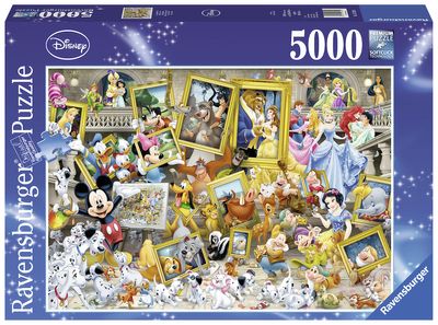 Ravensburger puzzel 5000 stukjes Mickey als kunstenaar