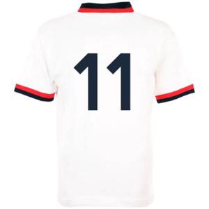 Cagliari Retro Voetbalshirt 1969-1970 + Nummer 11 (Riva)