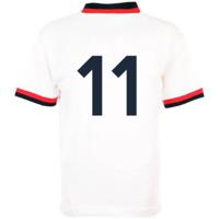 Cagliari Retro Voetbalshirt 1969-1970 + Nummer 11 (Riva) - thumbnail