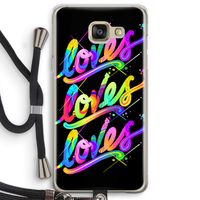 Loves: Samsung Galaxy A5 (2016) Transparant Hoesje met koord