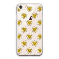 Leeuwenkoppen: iPhone 8 Transparant Hoesje