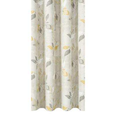 Leen Bakker - Gordijnstof Elisee - Polyester - Geel - B140 Cm