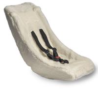 Melia bakfiets babyschaal brgl - 27cm - polystyreen - 400g - 10kg - ec 12790 - basis - eps - zwarte gordelband - 3-punts gordel - 0.6kg - 15kg - 78cm