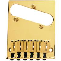 Fender 6-Saddle American Series Telecaster Bridge Assembly Gold brug voor Fender Telecaster - thumbnail