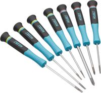 HAZET Elektronica schroevendraaiers 811EL/7 · Kruiskop profiel PH, Sleufprofiel · 7-delig · 0,2 x 1,5 - 0,5 x 3 · PH00 - PH1 HAZET Elektronica schroevendraaiers 811EL/7 · Kruiskop profiel PH, Sleufprofiel · 7-delig · 0,2 x 1,5 - 0,5 x 3 · PH00 - PH1