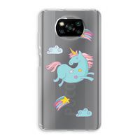 Vliegende eenhoorn: Xiaomi Poco X3 Pro Transparant Hoesje