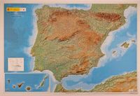 Reliëfkaart Spanje - Península Ibérica, Baleares y Canarias | 127 x 88 cm (9788441656680) | CNIG - Instituto Geográfico Nacional Reliëfkaart Spanje - Península Ibérica, Baleares y Canarias | 127 x 88 cm (9788441656680) | CNIG - Instituto Geográfico Nacional