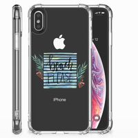 Apple iPhone X | Xs Stevig Bumper Hoesje Boho Beach - thumbnail