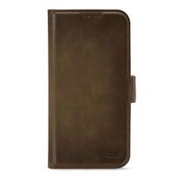 Senza Desire Leather Wallet Apple iPhone Xs Max Burned Olive