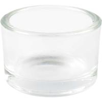 Creativ Company Waxinelicht, h: 3,2 cm, d 5 cm, 48 stuk/ 1 doos