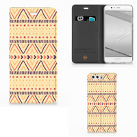 Huawei P10 Plus Hoesje met Magneet Aztec Yellow