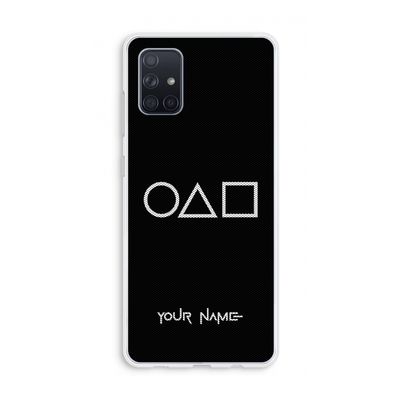 Squid Game: Galaxy A71 Transparant Hoesje