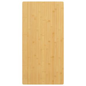 Tafelblad 40x80x4 cm bamboe