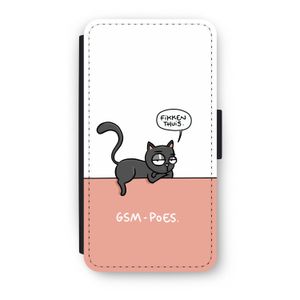 GSM poes: iPhone X Flip Hoesje