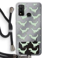 Dinos: Huawei P Smart (2020) Transparant Hoesje met koord