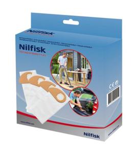 Nilfisk 81943048 Filterzak Set van 4 stuks 1 stuk(s)