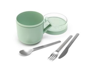 Brabantia Make & Take soepbeker 0,6 liter, kunststof jade green