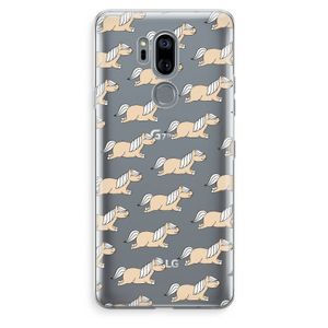 Ponys: LG G7 Thinq Transparant Hoesje