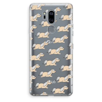 Ponys: LG G7 Thinq Transparant Hoesje