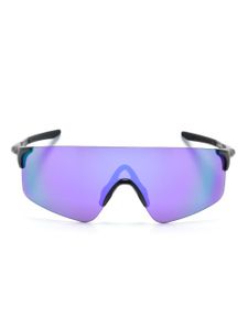 Oakley lunettes de soleil à verres miroirs - Noir