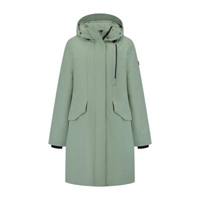 Travelin' Women - Parka - Groen - Maat XL