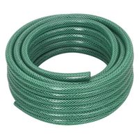 The Living Store PVC Tuinslang - 30m - Groen - 3-laags versterkt - 1.8mm dikte