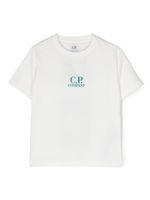 C.P. Company Kids t-shirt en coton à logo imprimé - Blanc - thumbnail