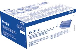 Brother toner, 12.000 pagina&apos;s, OEM TN-3512, zwart