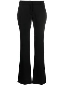 Acne Studios pantalon évasé à taille basse - Noir