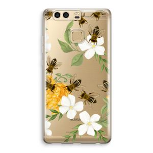 No flowers without bees: Huawei P9 Transparant Hoesje