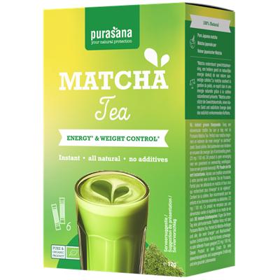Purasana Matcha tea 6 x 2 g BIO