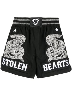 Stolen Girlfriends Club short Snake Charmer - Noir